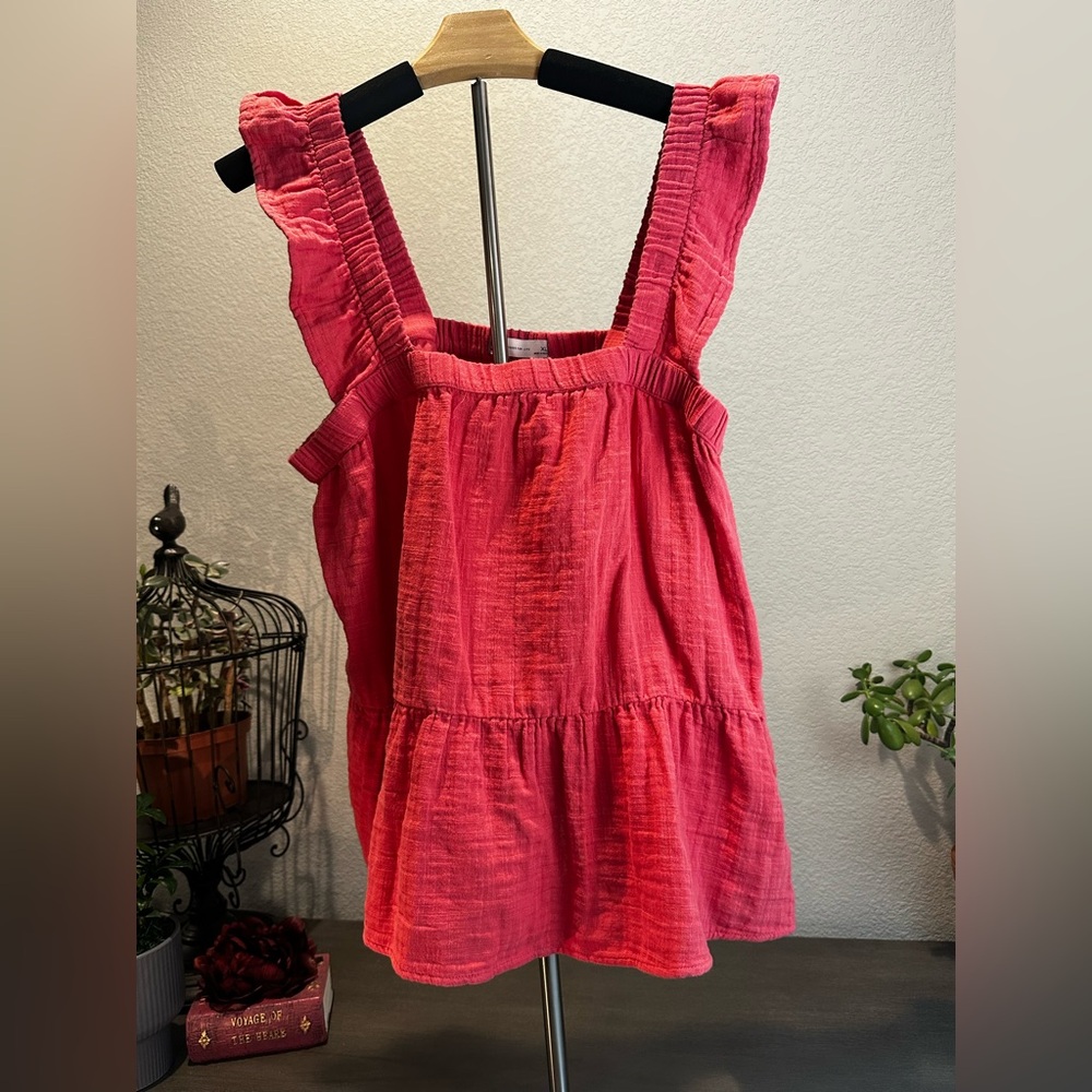 Vibrant Pink Sleeveless Top